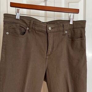 Lucky Brand Women's Tan Ankle Jeans